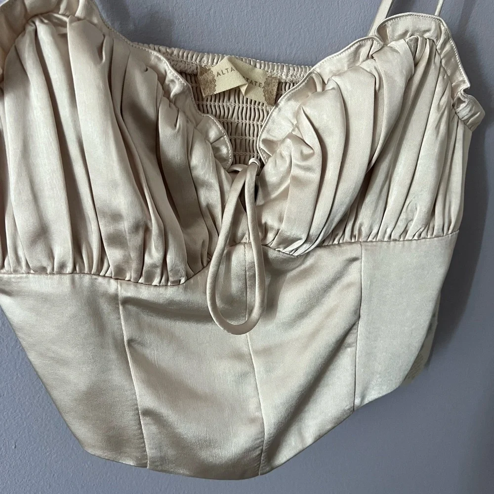 NWT Altar'd State Satin Top - Picture 5 of 6